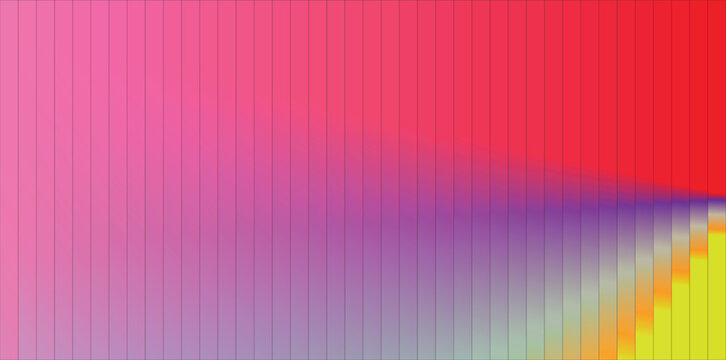 Gradient background with pink to yellow transition
