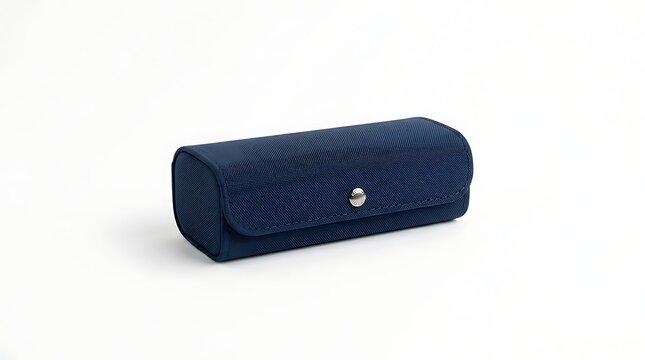 Glasses case isolated on white background for clean product display