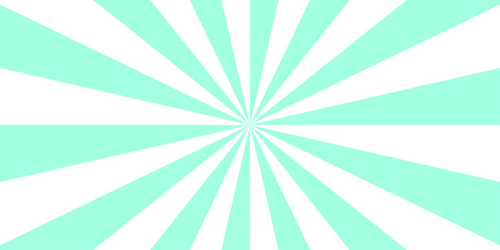Funky ray elements with Classic vintage rays design. Radial rays light retro design with reminiscent of circus themes.  Sunlight horizontal spiral background. Eye catching vector background 