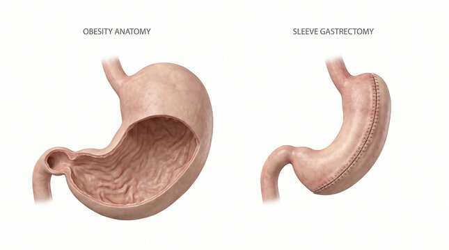 Sleeve Gastrectomy Bariatric Surgery Obesity Anatomy