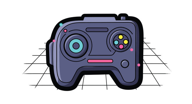Retro video game controller device.