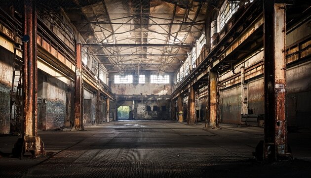 grunge industrial background