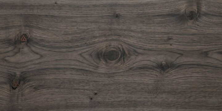 Dark brown wood grain texture background with natural knots and horizontal timber plank pattern