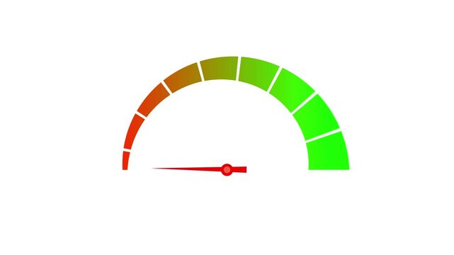 Rating customer satisfaction meter. Different emotions. Abstract concept graphic element of tachometer, speedometer, indicators, score. Vector illustration