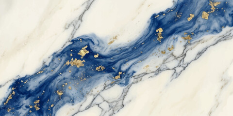 Elegant marble with striking blue veining and golden accents. A sophisticated look for surfaces. © MDShahidulIslam