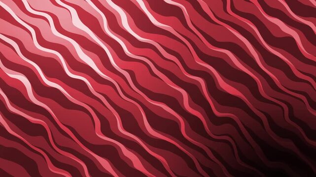 High-contrast wavy zebra-like pattern with flowing organic stripes creating optical movement background animation