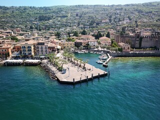 Obraz premium Torri del Benaco on Lake Garda