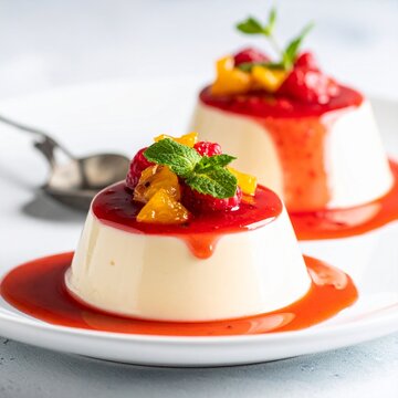 Italien &ndash; Panna Cotta