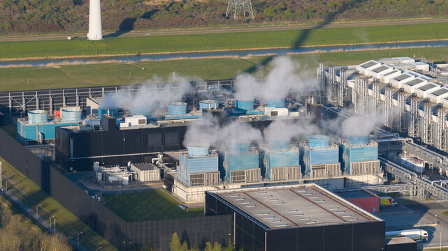 Aerial View of Eemshaven Hyperscale Data Center