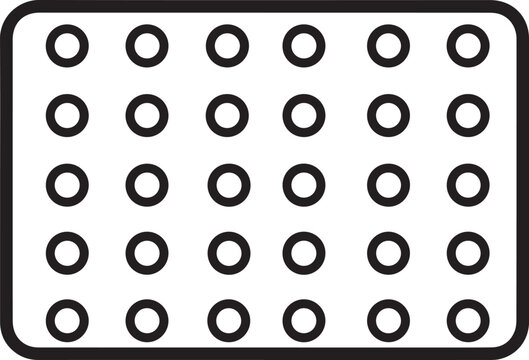 Premium tactile sensory mat with raised bumps for occupational therapy, special needs support, autism spectrum disorder (ASD) stimulation, sensory processing disorder (SPD) therapy