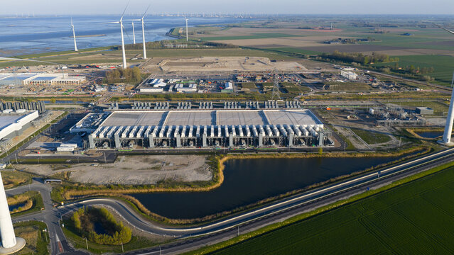 Aerial View of Eemshaven Hyperscale Data Center