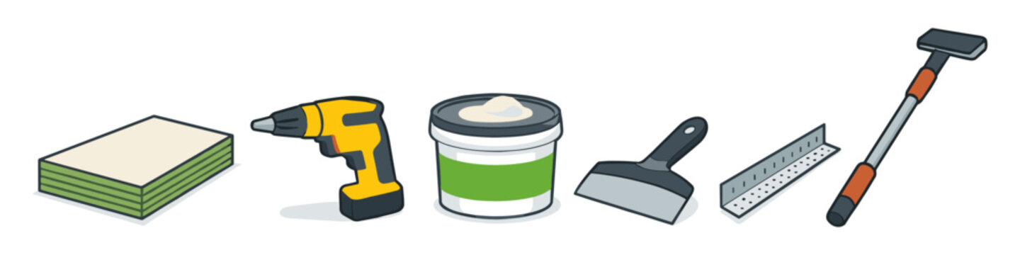 Drywall Tools and Materials