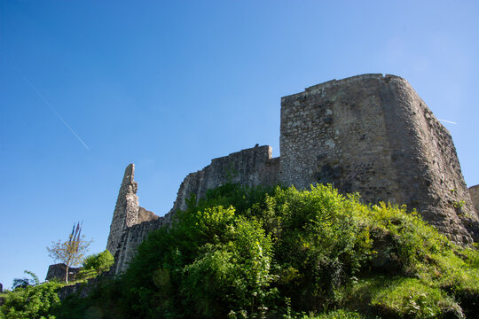 Burgruine Pfeffingen in Baselland, Schweiz