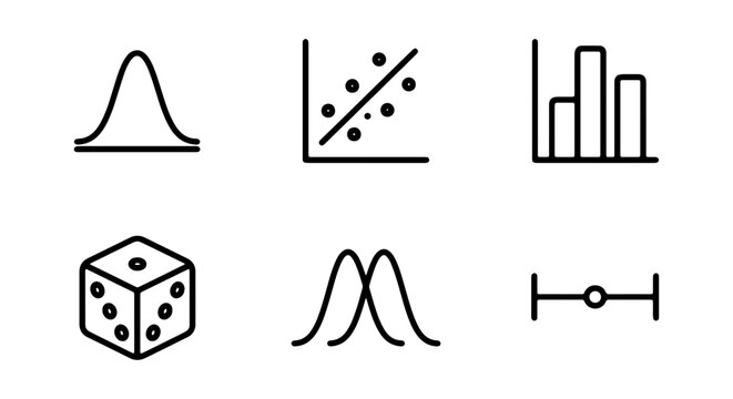 Statistics, data analysis icons, business infographics, vector graphics