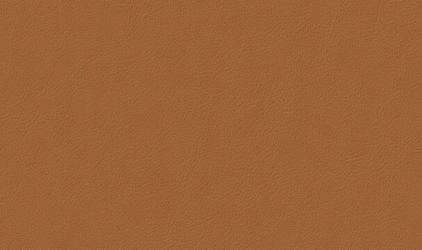 Premium Brown Leather Texture Background, High-Quality Cognac Faux Leather Surface for Luxury Design and Upholstery