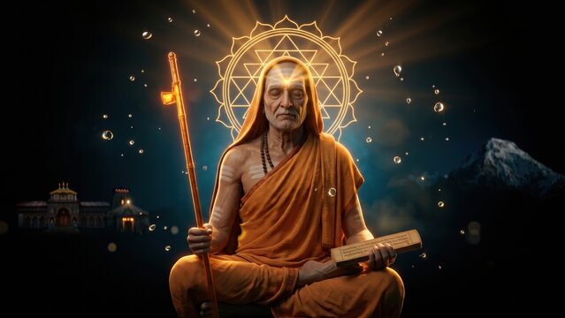 Adi Shankaracharya Sage &mdash; Spiritual Guru Chardham Legacy
