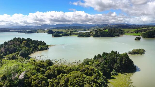 Ohope Beach and Bay, Drone Footage