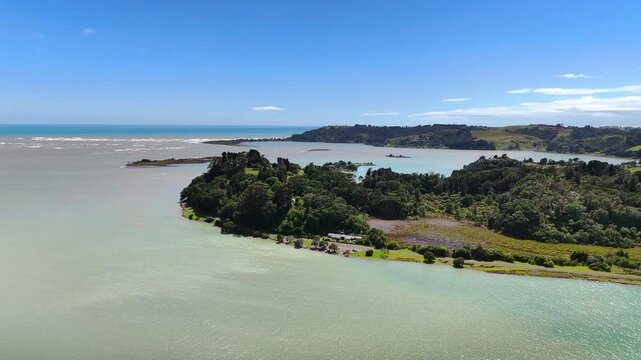 Ohope Beach and Bay, Drone Footage