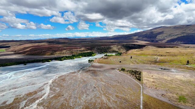 Lake Tekapo Drone Footage, New Zealand