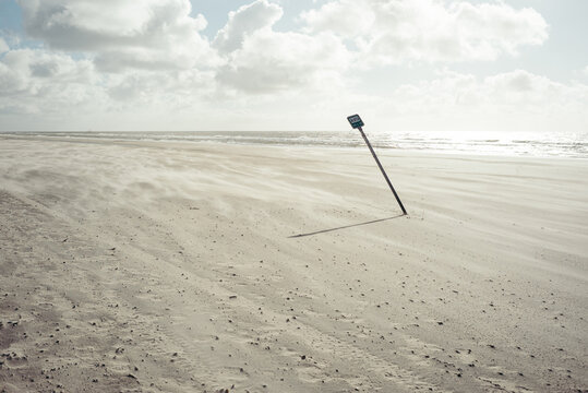 Gro&szlig;er weiter Strand in Skallingen D&auml;nemark