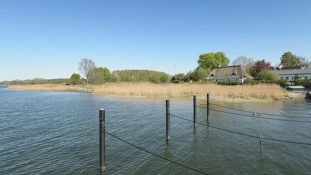 berühmtes Dorf Sieseby an der Schlei in Schleswig-Holstein