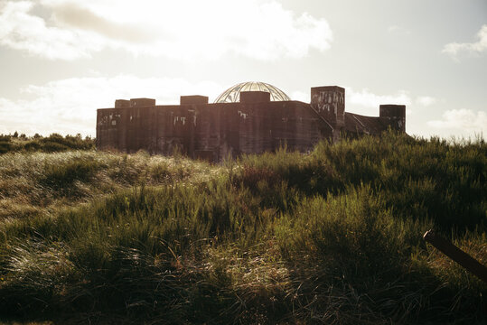 Au&szlig;engel&auml;nde des Tirpitz Museums an der Nordseek&uuml;ste