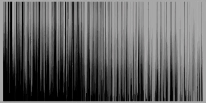 abstract grayscale illustration with vertical lines create visual of minimalism, simplicity and modernity. The lines fade, the shades of black and gray.