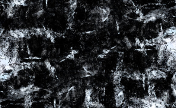 青みがかった抽象的な模様の水彩画のアートのような背景にメッシュのような柄が重なるデザインの壁紙、グラフィックの素材