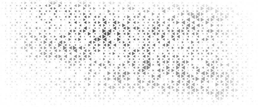 Geometric pattern of black diamonds on a white background.Seamless in one direction.Long fade out.The radial transformation method. vector eps 10