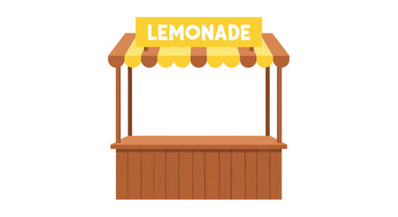 Lemonade Stand - Refreshing Summer Drink Booth © kuni