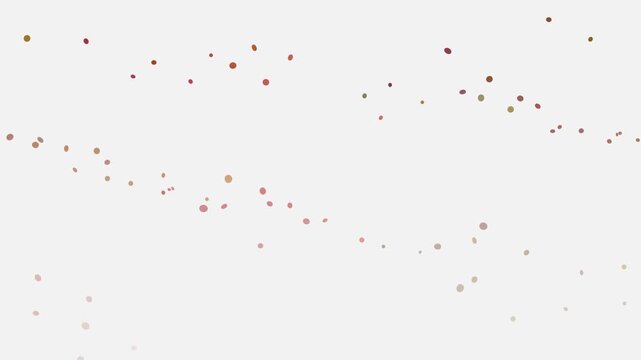 minimalist autumn leaf confetti on white background with soft shadows (111)
