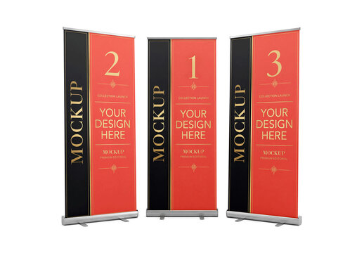 Triple Rollup Product Mockup