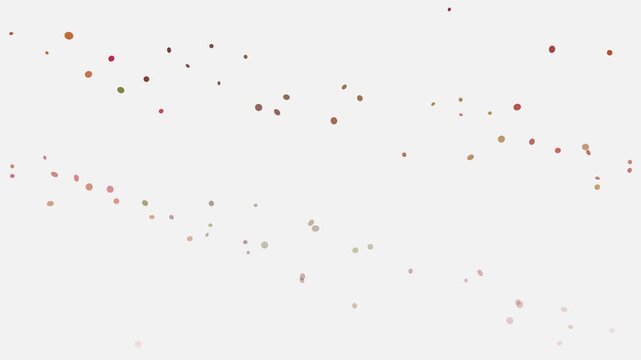 minimalist red dots pattern on light beige gradient background abstract design (203)