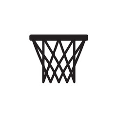 A basketball net icon vector design template  © Taufikur