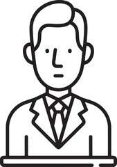Fototapeta premium Black and white of a man in a suit with a bow tie