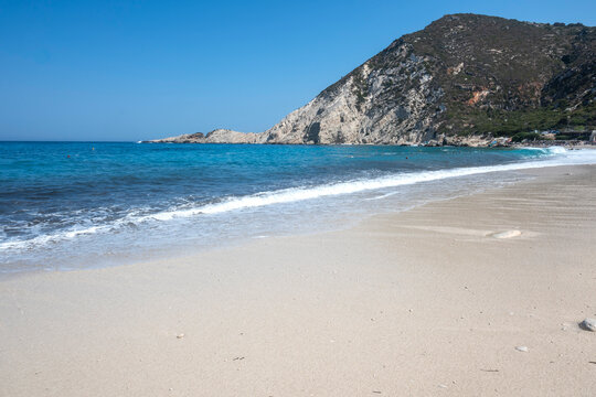 Petani Beach at Cephalonian Island, Greece