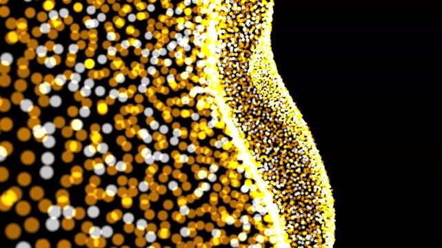 Flag in Motion &ndash; Dynamic Particle Simulation of National Pride - Netherlands - World Cup