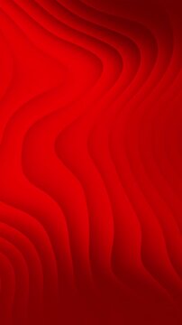Abstract red background with subtle undulating lines, perfect for modern designs, digital art, technology themes, or dynamic visual content.