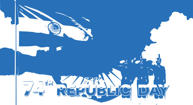 India's 74th Republic Day Celebration: Flag, Parade, and National Pride