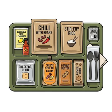 MRE Meal Ready to Eat.