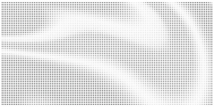 Abstract halftone dot grid pattern background with black and white screen printing halftone abstract background monochrome