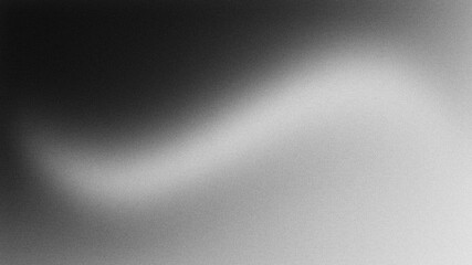 Obraz premium Abstract Monochrome Gradient Background Black White Gray Smooth Blur Wave Texture for Website Banner