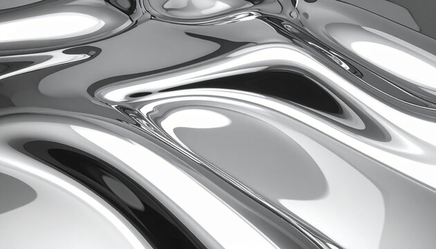 Abstract metallic surface