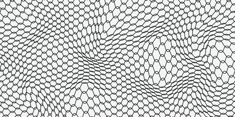 Mesh texture for fishing nets. Seamless pattern for sportswear or soccer goal, volleyball net, basketball hoop, hockey, athletics. Abstract net background for sports vector illustration © Muis