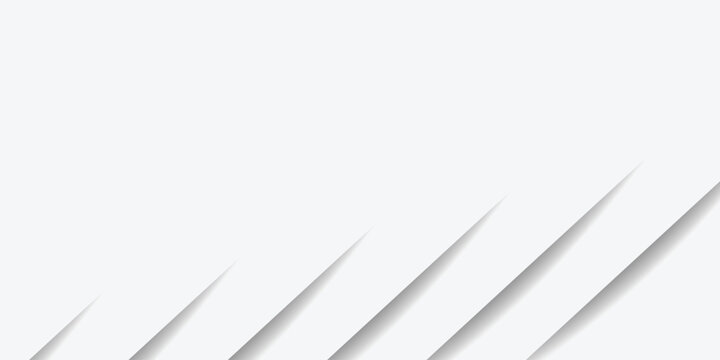 Abstract white background. Minimal geometric white light background