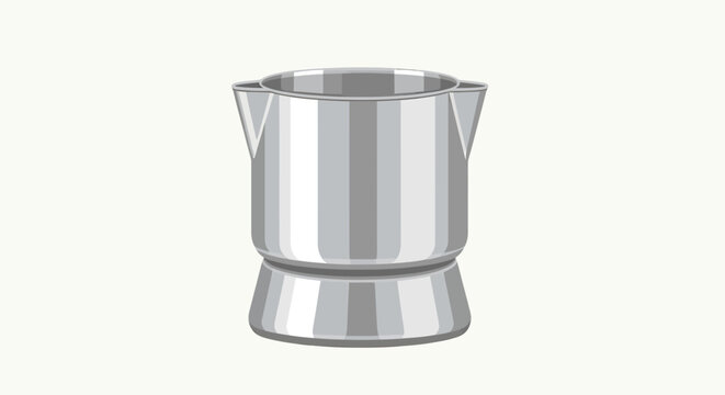 Stainless Steel Moka Coffee Pot Brewer.