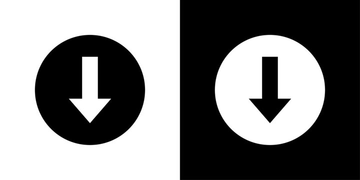 Decrease arrow icon representing decline, downward trends, reduced performance, and negative business or financial movement.