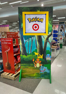 Santa Rosa, California, May 2026, Large Sign announcing Pok&eacute;mon X Target Collaboration 