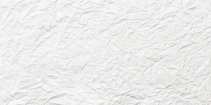 crumpled paper texture background, white watercolor sheet
