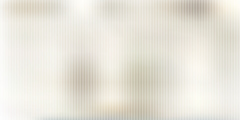 Fototapeta premium Vector ribbed glass texture background. Light grey beige white ribbed glass. Mesh gradient. acrylic ribbed bath surface. Ribbed glass background semitransparent overlay. Bath wall window